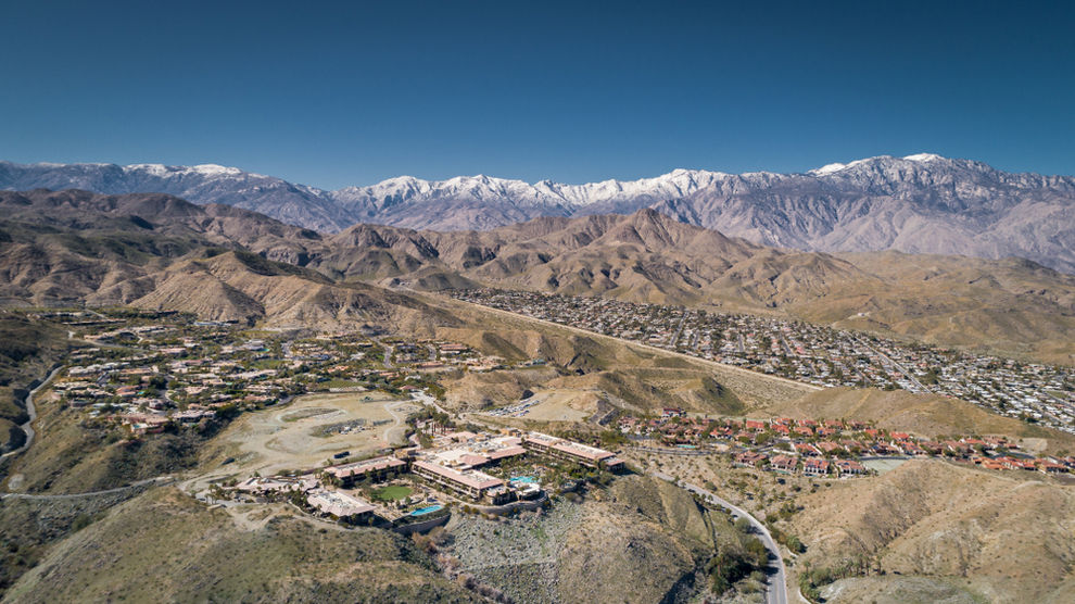 Aerial view of Rancho Mirage - Window Replacement in The Springs Country Club